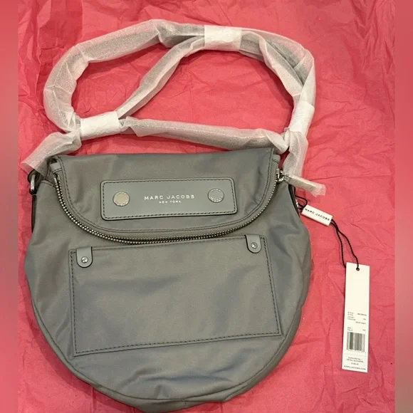 Marc Jacobs Natasha Crossbody Gray Bag- NWT - Picture 2 of 4
